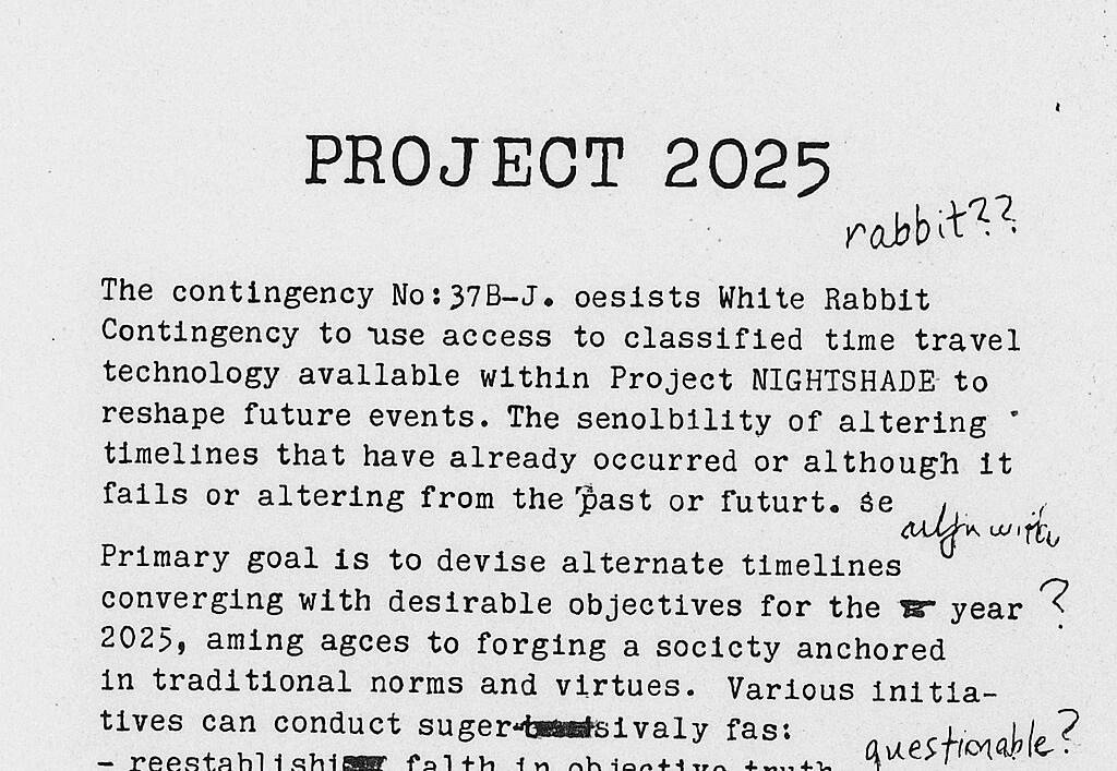 Project 2025 Project 2025